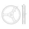 27.5er 3S Fat Bike Wheels US(PRE - ORDER FOR DELIVERY Oct. 15th) - Triaero