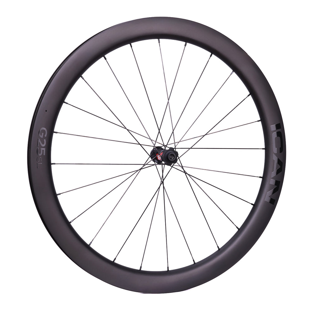 ICAN 700C G25 SL gravel wheels with DT Swiss hubs TRIAERO