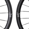 ICAN Aeris 40 disc carbone spoke wheelset 45T ratchet TRIAERO
