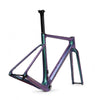 ICAN Graro gravel frame uci approval  fork without bolts 0mm offset seat post TRIAERO
