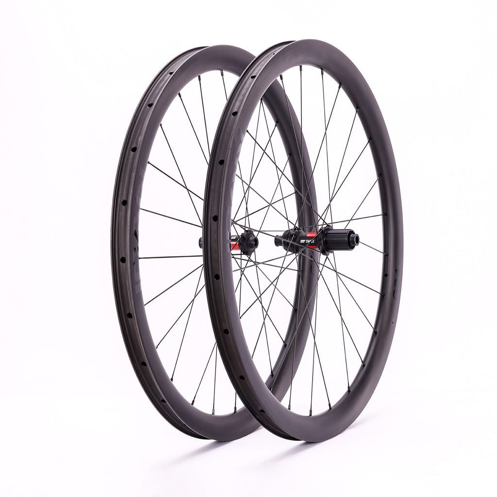 ICAN hooked gravel wheels 700C G24 SL with DT Swiss hubs TRIAERO