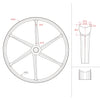 ICAN Vortex Gravel Wheels - Triaero