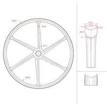 ICAN Vortex Gravel Wheels - Triaero