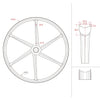 ICAN Vortex Gravel Wheels US(PRE - ORDER FOR DELIVERY Oct. 15th) - Triaero