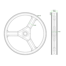 27.5er 85mm 3S Fat Bike Wheels - Triaero